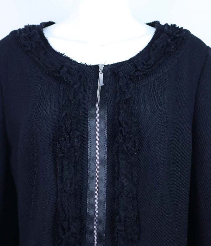1013 chaqueta negra escada de segunda mano barata ropa de marca mujer tienda preloved moitvoi 4
