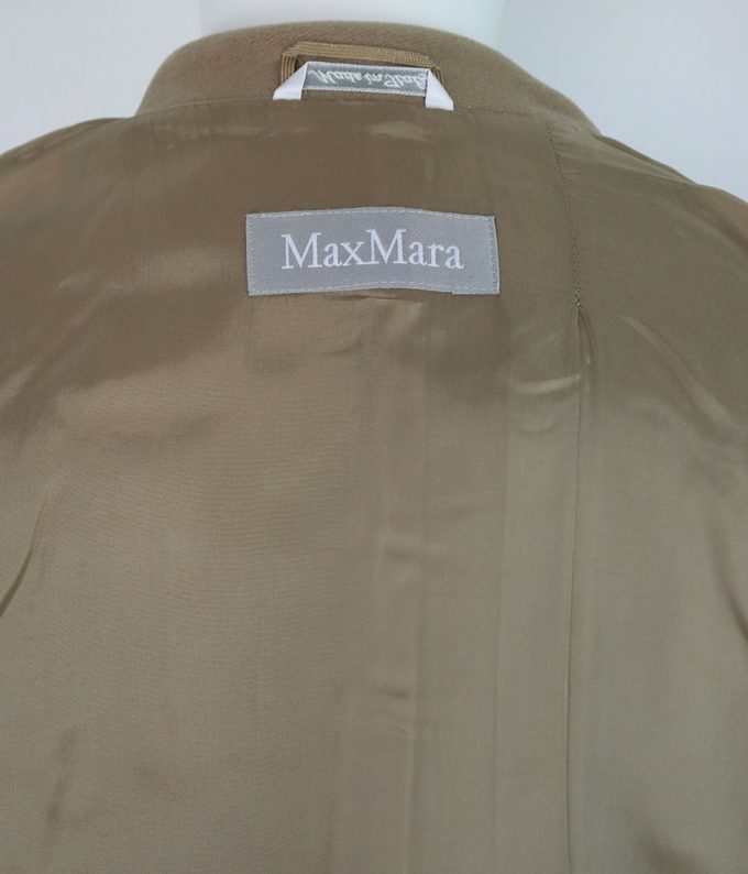 1051 abrigo Max Mara beige de segunda mano barato ropa preloved vintage de lujo moitvoi 3