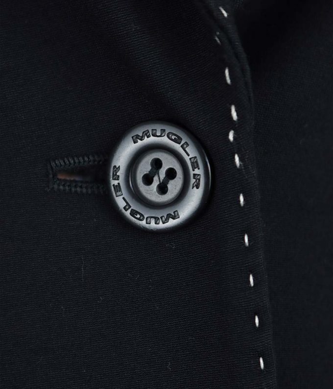1074 chaqueta negra thierry mugler vintage de segunda mano ropa preloved de lujo moitvoi 5
