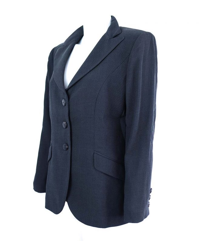 130 blazer armani negro segunda mano chaqueta clasica gris con rayas mujer de marca moitvoi 5