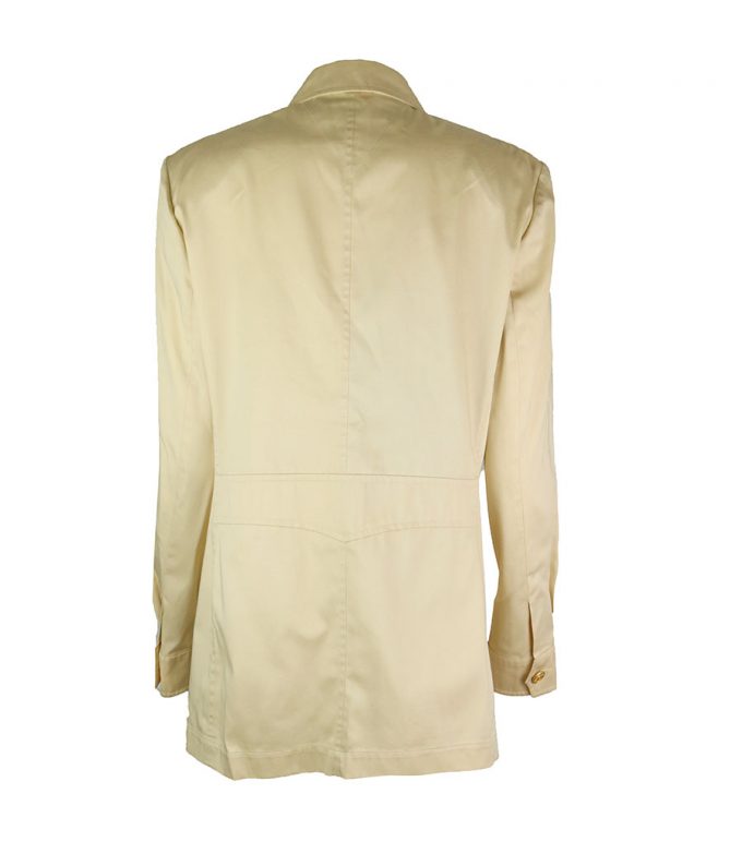 200 chaqueta esacada vintage beige con botones dorados estilo marinero ropa de segunda mano moitvoi 2