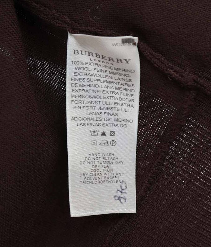 404 cardigan corto burberry vintage ropa de segunda mano barata jersey mujer marron preloved moitvoi 7