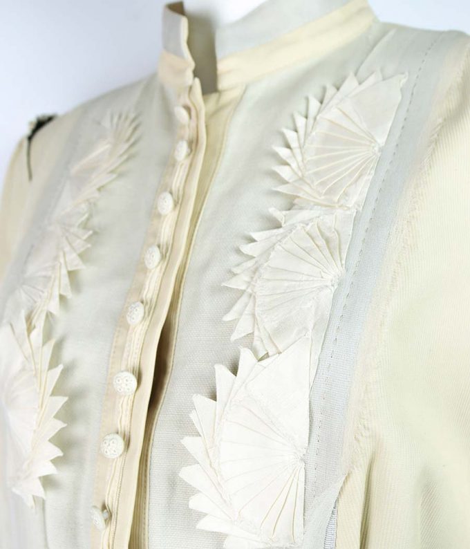 632 chaqueta corta chloe beige de segunda mano tienda online de ropa vintage madrid moitvoi 5