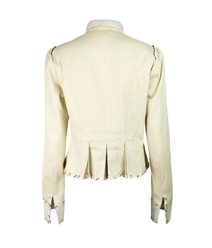 632 chaqueta corta chloe beige de segunda mano tienda online de ropa vintage madrid moitvoi 7