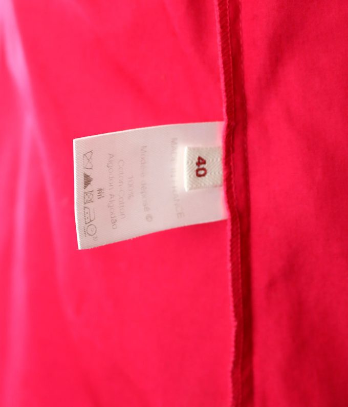 663 Camisa kenzo rosa con manga de farol ropa de segunda mano moitvoi tienda vintage 6