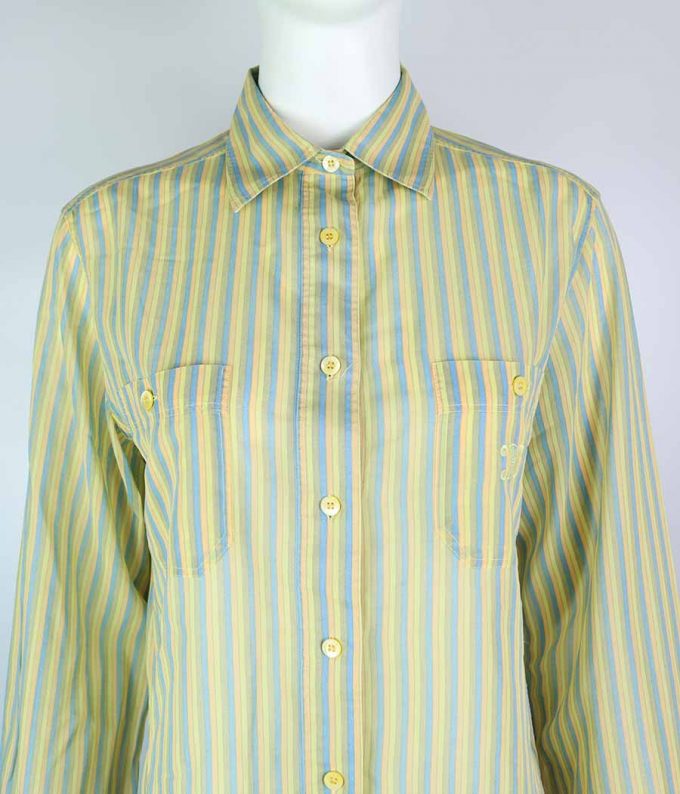 818 camisa celine vintage de algodon de segunda mano de marca tienda online moitvoi 4