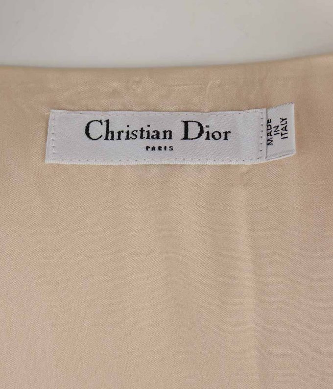 851 vestido de seda christian dior vintage ropa de segunda mano preloved moitvoi 3