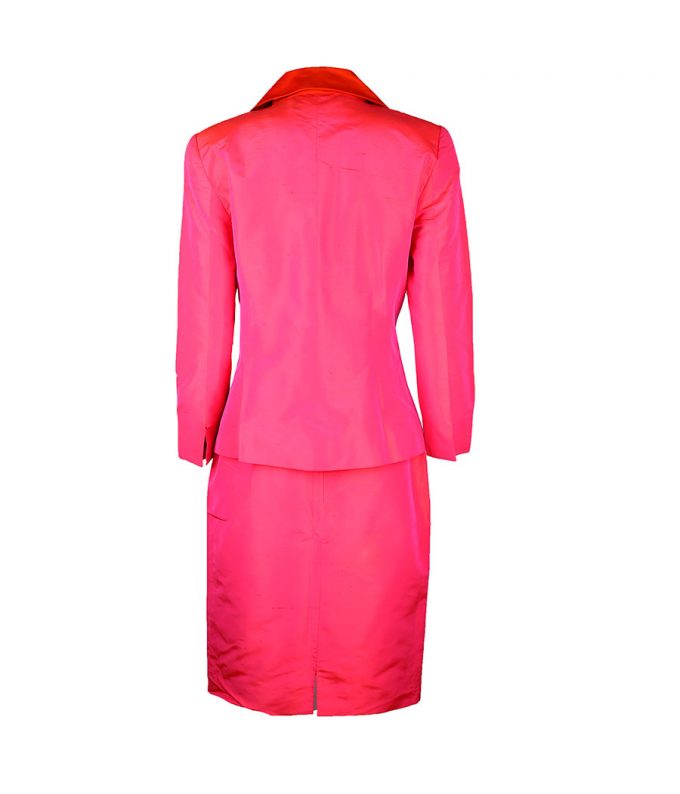 89 traje rosa neon de balmain vinatge de segunda mano ropa de lujo barata mujer comprar moitvoi 2