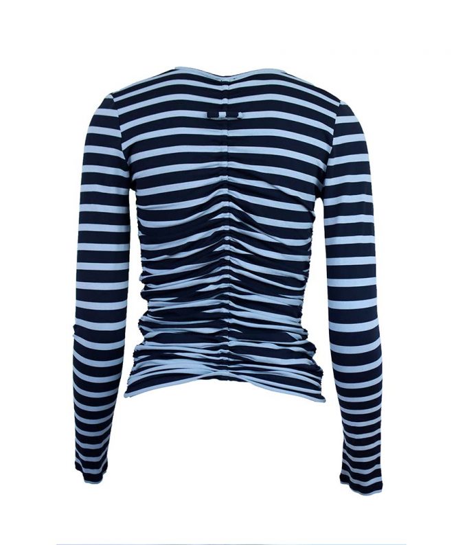 925 camiseta de manga larga top jean paul gaultier vintage marinera con flores mujer ropa preloved moitvoi 2