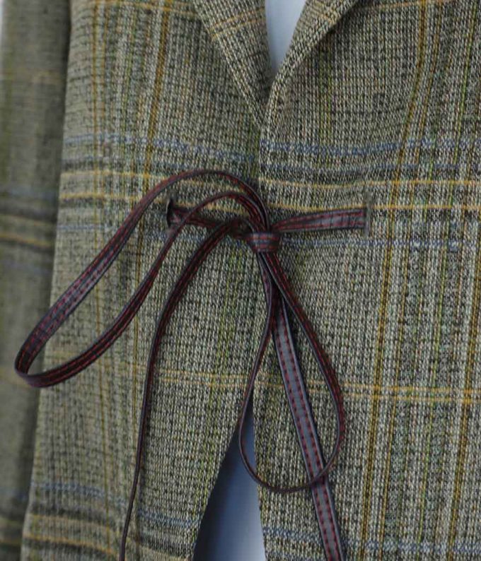 951 traje kenzo vintage de lana verde ropa de segunda mano preloved de marca moitvoi 7